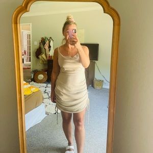 Champagne Slip Dress, Medium